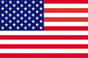 American Flags - Nylon Embroidered - small to medium