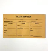 Class Record Envelope 5.5×3.25 500 per box