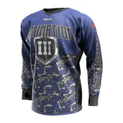 2020 Paintball Charleston Domination 3 Custom Event SMPL Jersey, Blue Sanu Federation