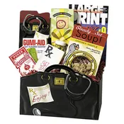 Dr. Basket filled with goodies
