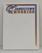 4.25" x 5.5" Jamestown Muskies Notepad — Custom Corner Printing