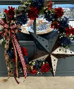 Fourth of July Wreaths — Corner Creations by Dana