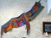 Color on Color Scarf - Paternayan