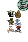 6 MINI STICKER BUNDLE - Galaxy Goodies