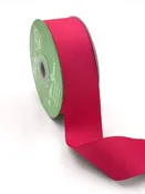 1.5" Fuchsia Pink Woven Grosgrain Ribbon