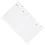 11-Hole Normal Divider Tab Set - 16 Tabs