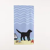 28″ x 20″ Kitchen Towel – Beach Dogs (QTY 6 Towels) ***