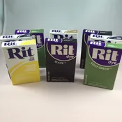 Boxed Rit Powdered Color Dye