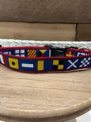 AZ Code Flags Dog Collar