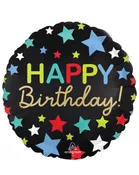 18" HAPPY BIRTHDAY STARS — Flor De Monterey