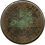1673 Great Britain Coin - One Crown - BX229