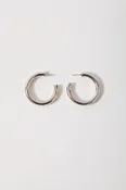 1.5" Perfect Hoops - Silver