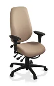 ErgoCentric Tall Office Chair with Extra Long - Extra Wide Seat