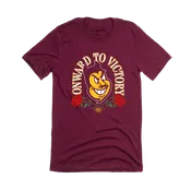 ASU 87 Roses Tee MRN
