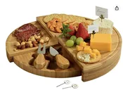 Barnes/Gamble: Bamboo Cheese/Charcuterie Board — Lisa Mallory Interior Design