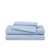 The Farmhouse by Rachel Ashwell - Washed Cotton Blue Sheet Set