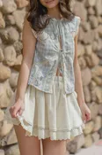 Adalynn Tie Front Top