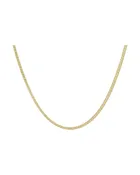 15" Choker Herringbone Chain - Gold