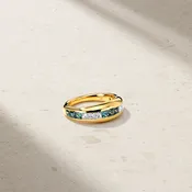 Aurora Alexandrite and Diamond Ring
