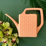 Breeze Block Watering Can Peach | Stylish Garden Watering Can