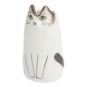Ceramic Cat Shaped Bud Vase