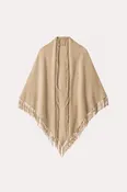 Minnie Rose Cashmere Fringe Shawl YR0780