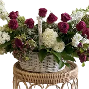Garden Style Sympathy Basket