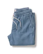 The Apres Pant in Cypress Sashiko