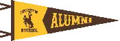 12X32 PENNANT 2PC ALUMNI UNIV WYOM