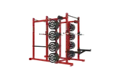 DYNAMIC Titan G2 Power Rack/Half Rack Single Post Combo 8′