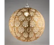 Allsop Home and Garden Pendant Soji Stella Nova Dewdrop Copper 18"