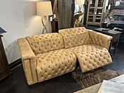 2pc Reclining Leather Sofa