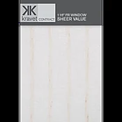 118 FR WINDOW SHEER VALUE