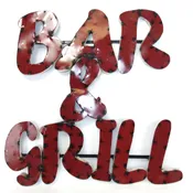 BAR AND GRILL SIGN