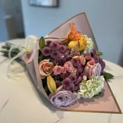 Colorful Mixed wrapped bouquet