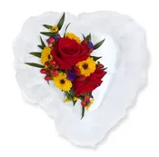 Casket Pillow Heart