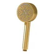 Handshower Non-Positive Shut-Off Brushed Bronze Full Massage Dual Center Waterfall Spa Pause WaterSense ADA 2.0 Gallons per Minute 4 Inch