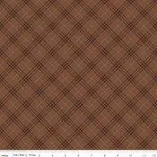 Coffee Time-Plaid Brown C17133-BROWN