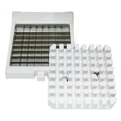 64 Hole ⅜" Fine Cutter, Frame, Push Plate for French Fry Cutter (587)
