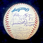 1967 -1984 American League Cy Young Award Winners Signed Baseball — The Bullpen Sports Collectibles