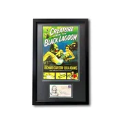 "Creature of the Black Lagoon" Carlson Framed Collage W/ FACS Autograph COA