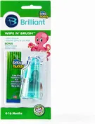 Baby Buddy Wipe-N-Brush - Green