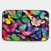 Butterfly - Painted Butterfly Collage Armored Wallet