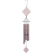 35" BEAUTIFUL MEMORIES VINTAGE WHITE CHIME