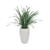 36" Vintage Real Touch Faux Lemon Grass in a rope basket - perfect for indoor and outdoor summer décor