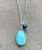 Amazonite Sidecar Necklace
