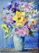 Sketch and Paint Along with Robert:  Floral Impressions in Pastel