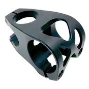 5DEV Aluminum 2-Bolt Stem - 40mm 35mm Clamp 31.8 w/Included Shims 0 Degree 1-1/8" BLK