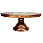 #10-1mod5 Custom Beehive Pedestal Table