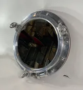23 Inch Aluminum Ship’s Porthole Mirror